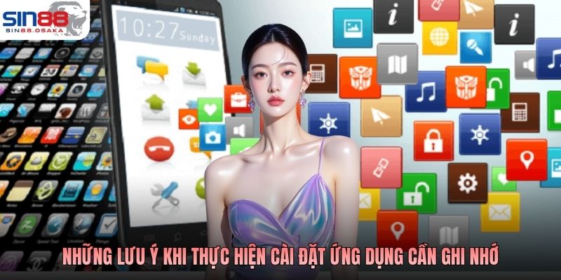 Tải App SIN88 - Chia Sẻ Quy Trình Tải App Nhanh Và An Toàn 3 Những lưu ý khi thực hiện cài đặt ứng dụng cần ghi nhớ
